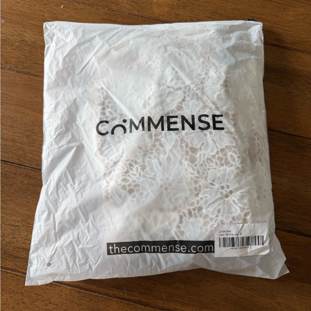 Commense White Lace Midi Dress - Picture 7 of 7